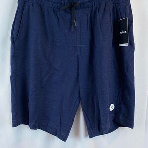 Hurley Men's‎ Navy Blue Lounge Shorts Drawstring Waist